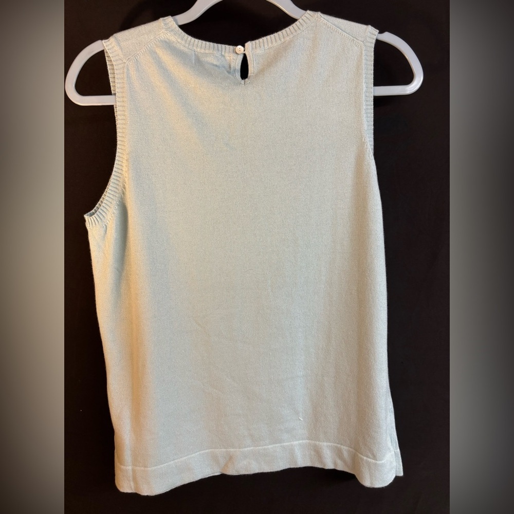 Eddie Bauer Light Blue Tank Top - Picture 4 of 5
